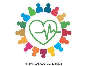 People Sustainable Development Goals 3 icon Good Health Well-being