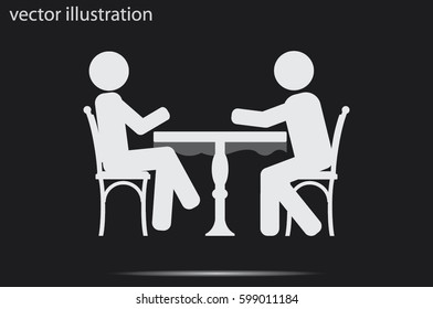 40,147 Table 2 chairs Images, Stock Photos & Vectors | Shutterstock