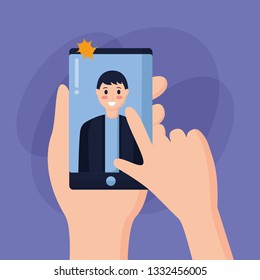 people taking selfie
