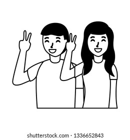 people taking selfie