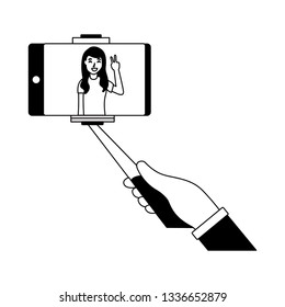 people taking selfie