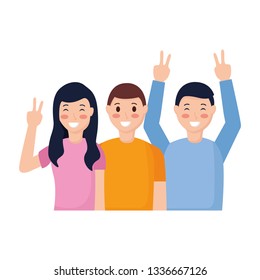 people taking selfie
