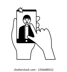 people taking selfie