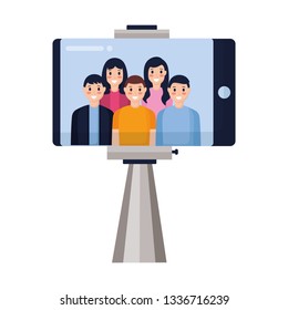 people taking selfie
