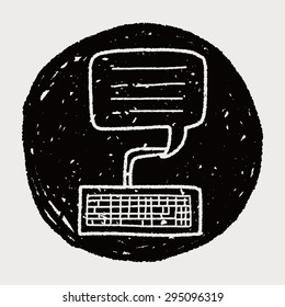 people talk doodle