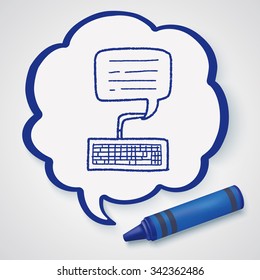 people talk doodle