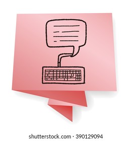 people talk doodle