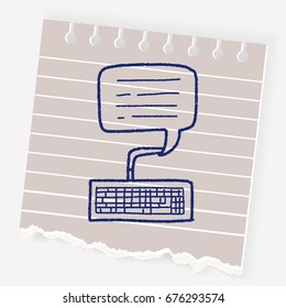 people talk doodle
