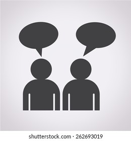 people talk icon
