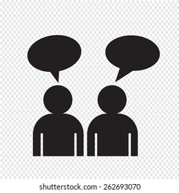 people talk icon