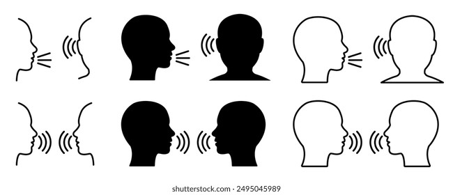 People talk: speak and listen, communicate