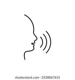 People talk, speak – stock vector