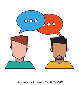 People Talking Avatar Stock Vector (Royalty Free) 1238750440 | Shutterstock