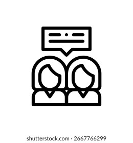 Personas hablando Vector de diseño de comunicación perfecto para gráficos de diálogo y conversación