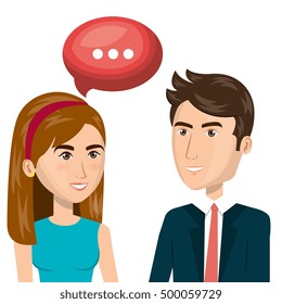 people talking communication icon