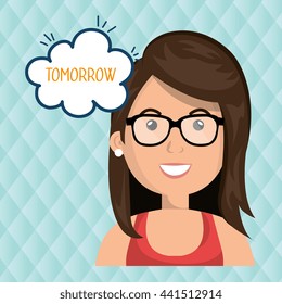 people talking design, vector illustration eps10 graphic 