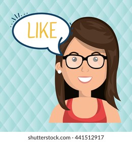 people talking design, vector illustration eps10 graphic 