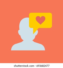 People talking icon