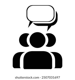 People talking icon vector illustration