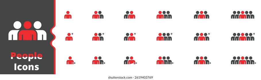 Menschen Team Symbol Pixel perfektes Design, Gruppe von Menschen Symbol, Team Menschen Symbol, Personen Symbol,