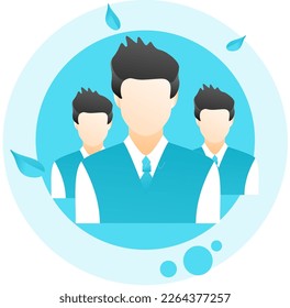 people team icon vector illustration