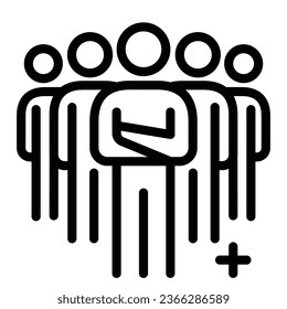 people team icon vector illustration ,group,team,leader
