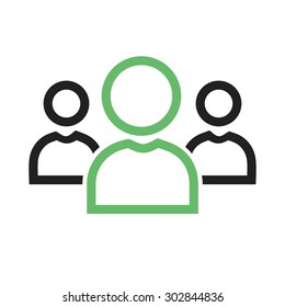 People, team, network, corporate icon vector image. Can also be used for seo, digital marketing, technology. Suitable for use on web apps, mobile apps and print media.