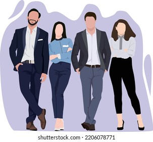 People Team Work vector ilustration