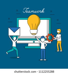 people teamwork concept