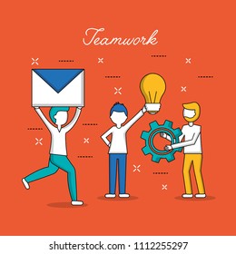 people teamwork concept