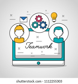 people teamwork concept