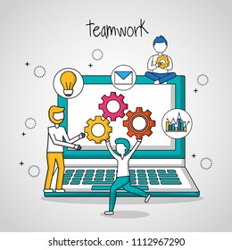 people teamwork concept