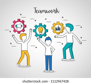 people teamwork concept