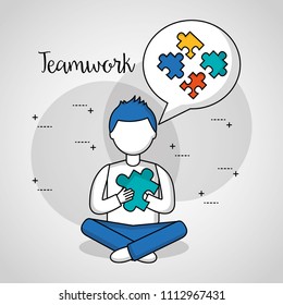 people teamwork concept