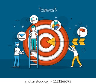 people teamwork concept
