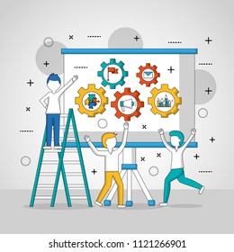 people teamwork concept