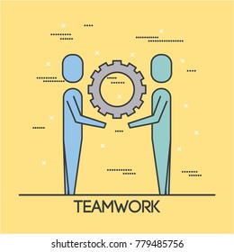 people teamwork cooperation solution business
