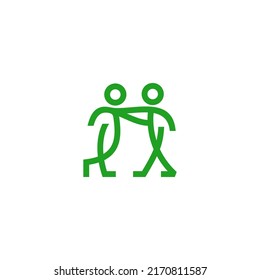 people teamwork symbol icon vector