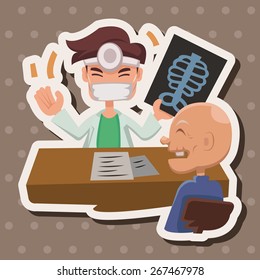 people theme doctor elements vector,eps