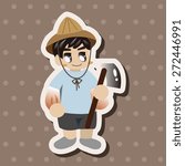 people theme farmer elements