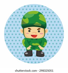 people theme soldier elements