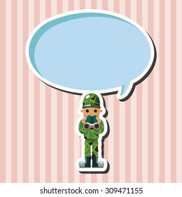 people theme soldier elements
