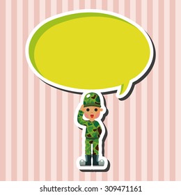 people theme soldier elements
