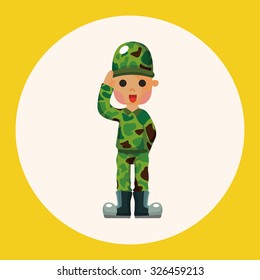 people theme soldier elements