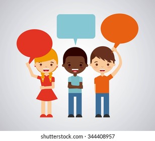people thinking design, vector illustration eps10 graphic 