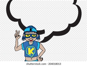 People thinking and peoples talking with dialog speech bubbles