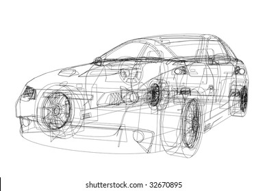 17,896 3d car drawings Images, Stock Photos & Vectors | Shutterstock