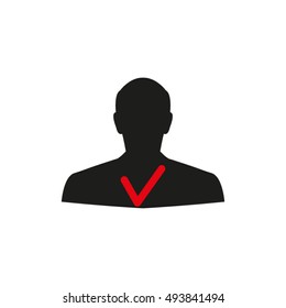 people tick, vector icon