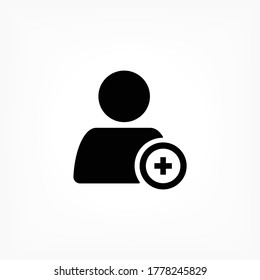 People tick vector icon , lorem ipsum Flat design