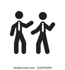 People Trading icon. Trendy People Trading logo concept on white background from People collection. Suitable for use on web apps, mobile apps and print media.